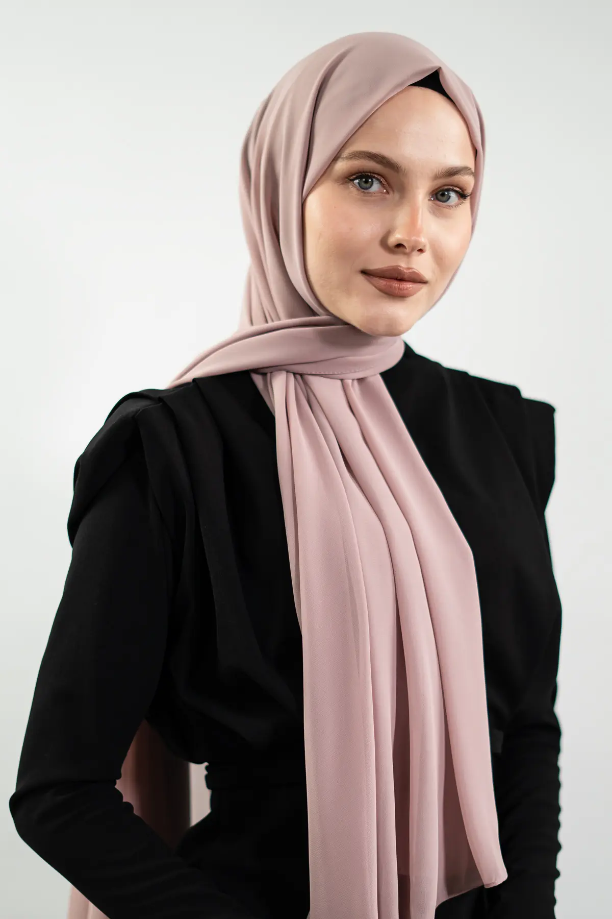 Chiffon Vison Shawl-detail
