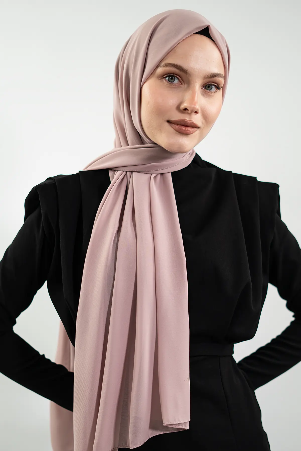 Chiffon Vison Shawl-detail