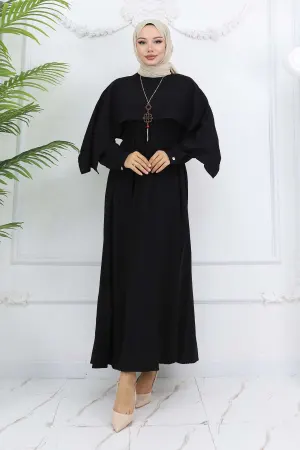 Collar Detailed Necklace Dress