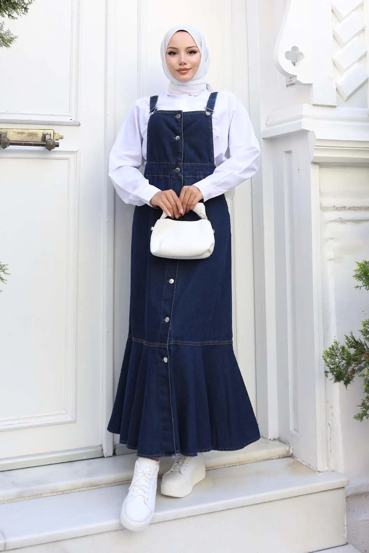 Denim Salopet Dress
