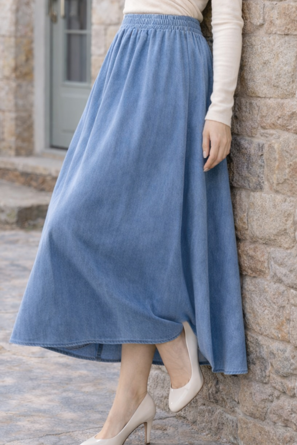 Denim Skirt