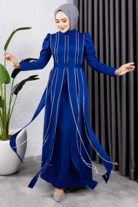 Diamond Stone Evening Dress