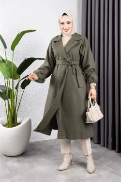 Double Breasted Collared Coat