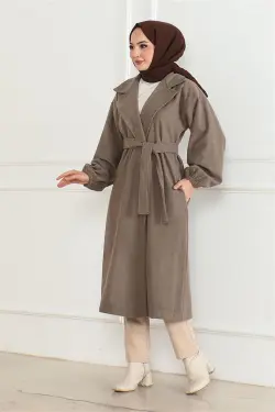 Double Breasted Collared Coat