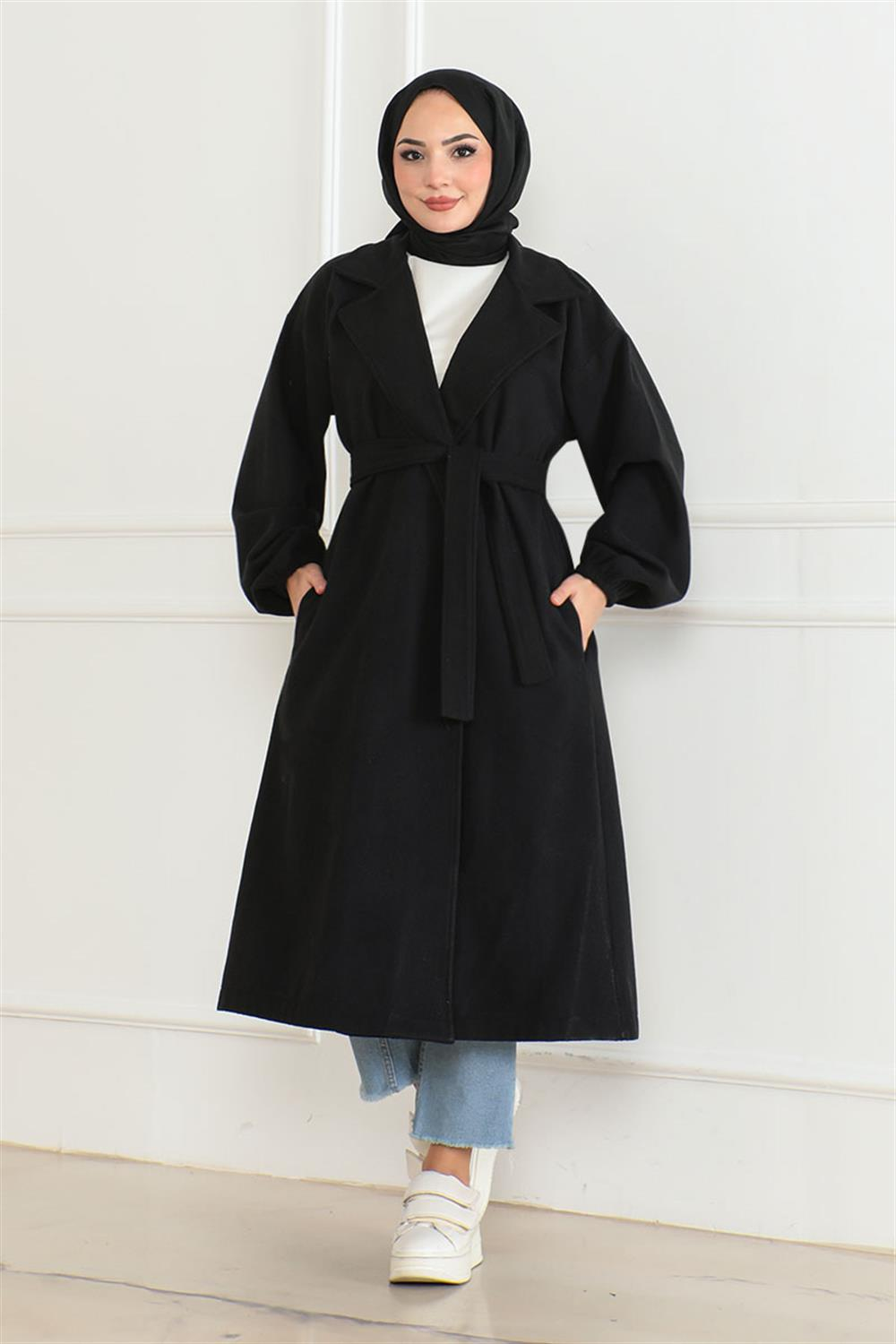 Double Breasted Collared Coat