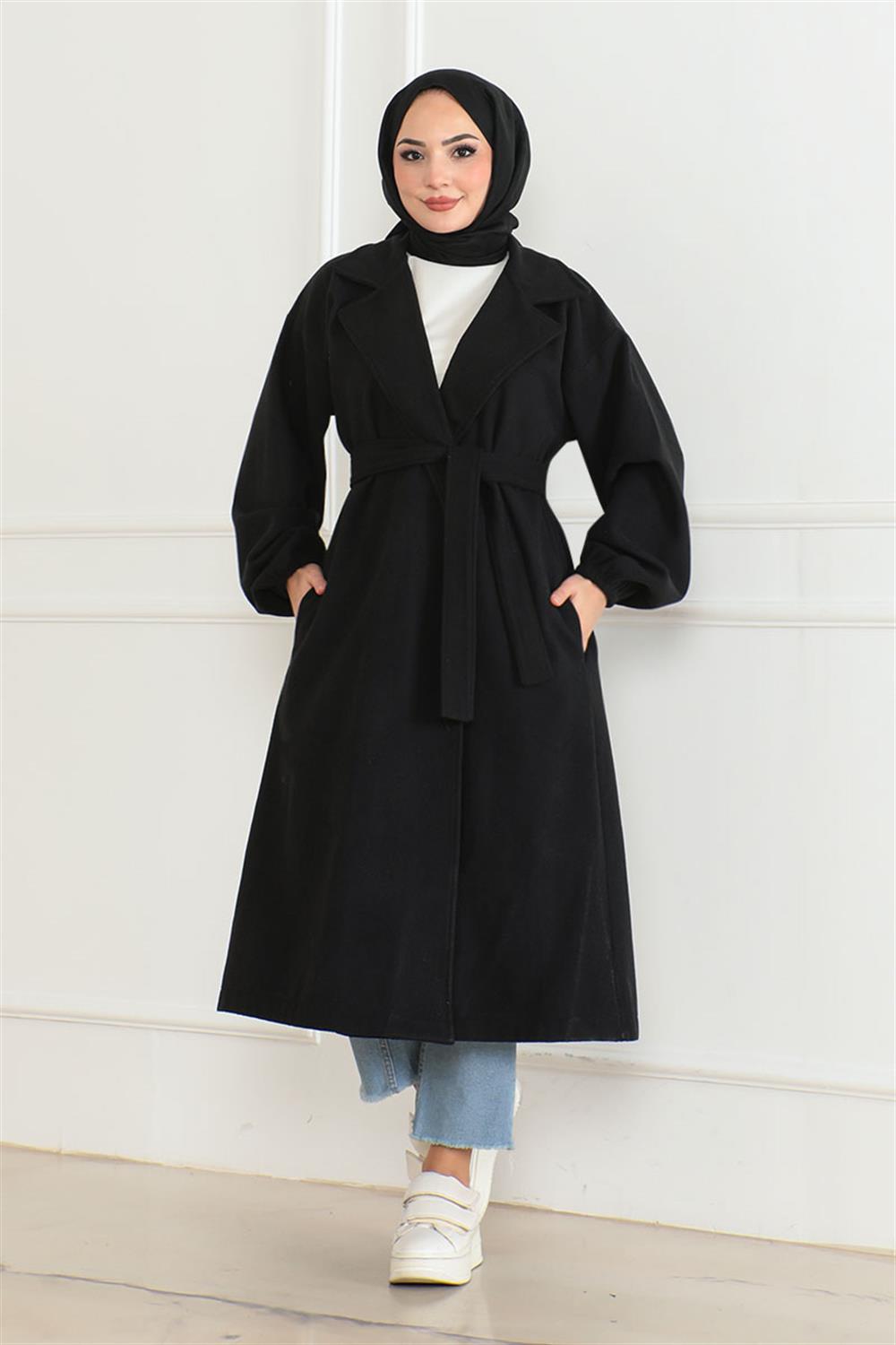 Double Breasted Collared Coat