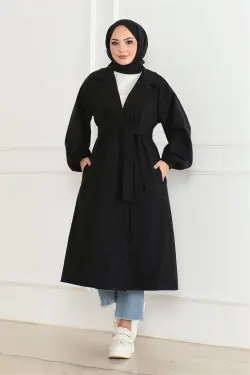 Double Breasted Collared Coat