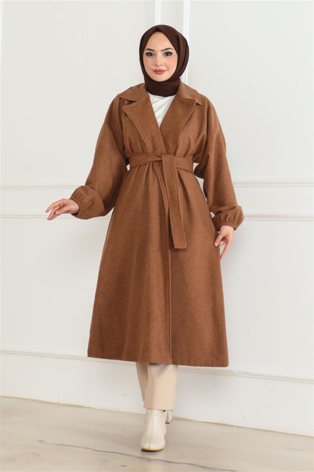 Double Breasted Collared Coat