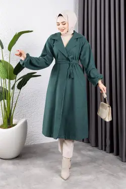 Double Breasted Collared Coat