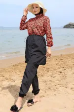 Ebrar Elastic Waist Hijab Swimsuit