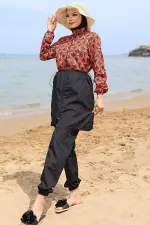 Ebrar Elastic Waist Hijab Swimsuit