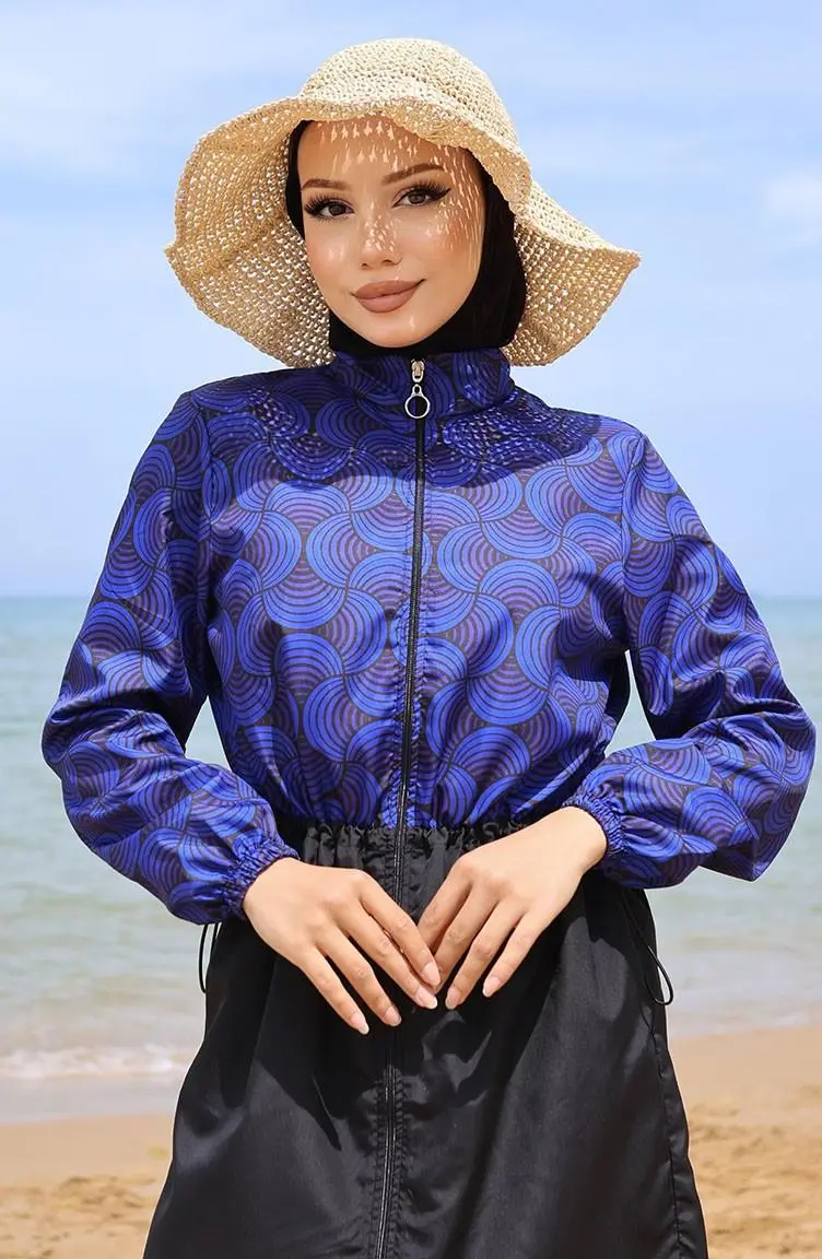 Ebrar Elastic Waist Hijab Swimsuit-detail