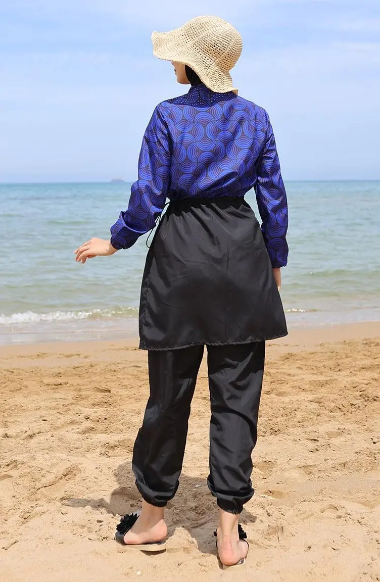 Ebrar Elastic Waist Hijab Swimsuit-detail