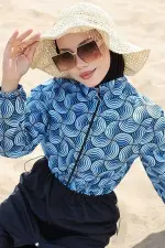 Ebrar Elastic Waist Hijab Swimsuit