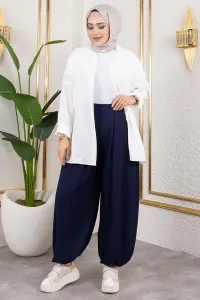 Elastic Waist Shalwar Trousers