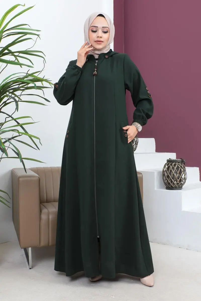 Embroidered Abaya-detail