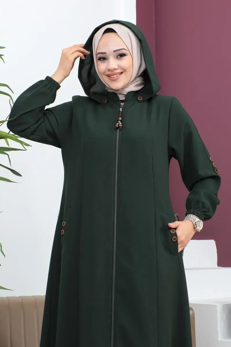 Embroidered Abaya-detail