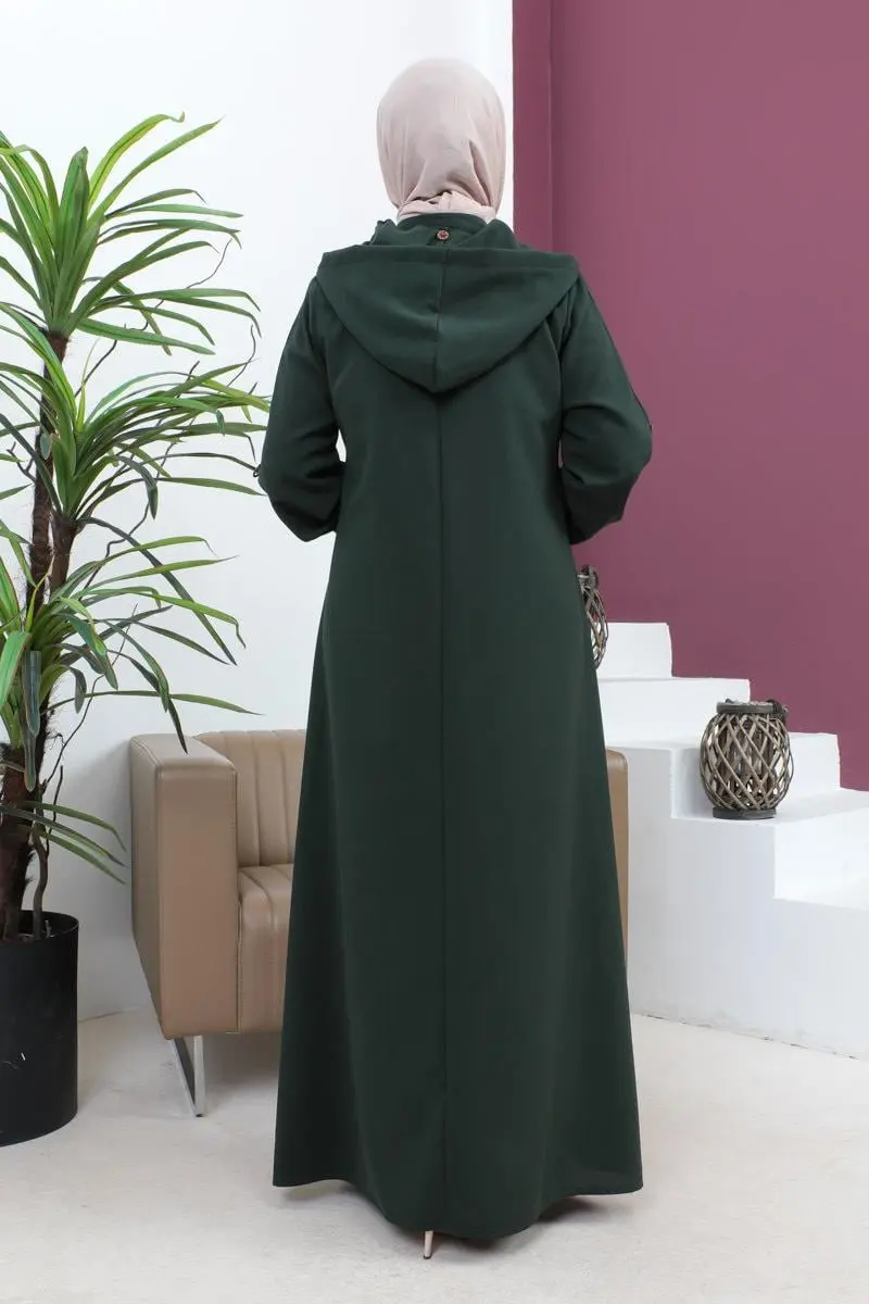 Embroidered Abaya-detail