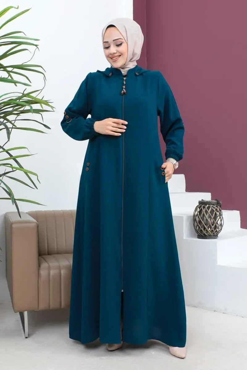 Embroidered Abaya-detail