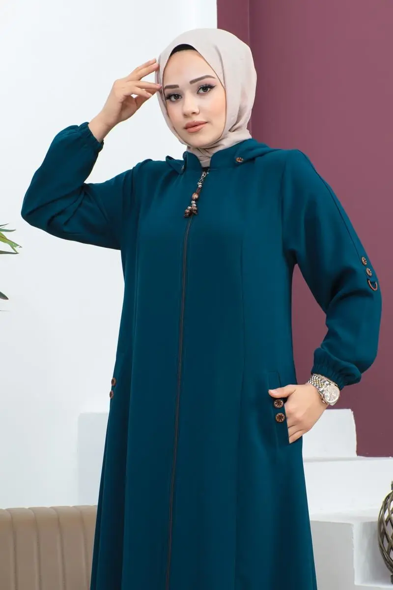 Embroidered Abaya-detail