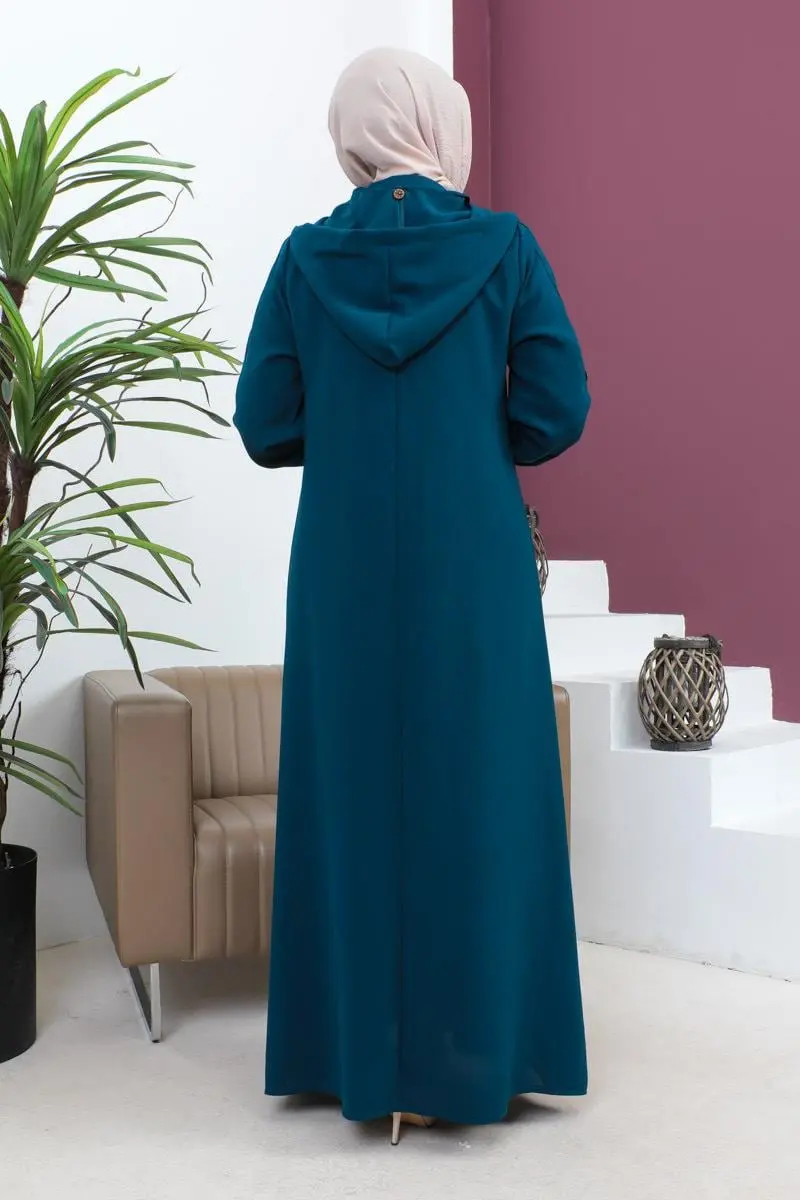 Embroidered Abaya-detail