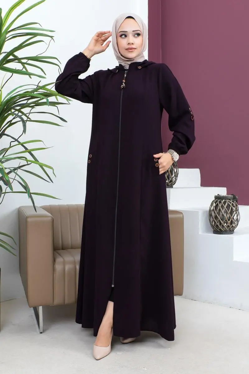 Embroidered Abaya-detail