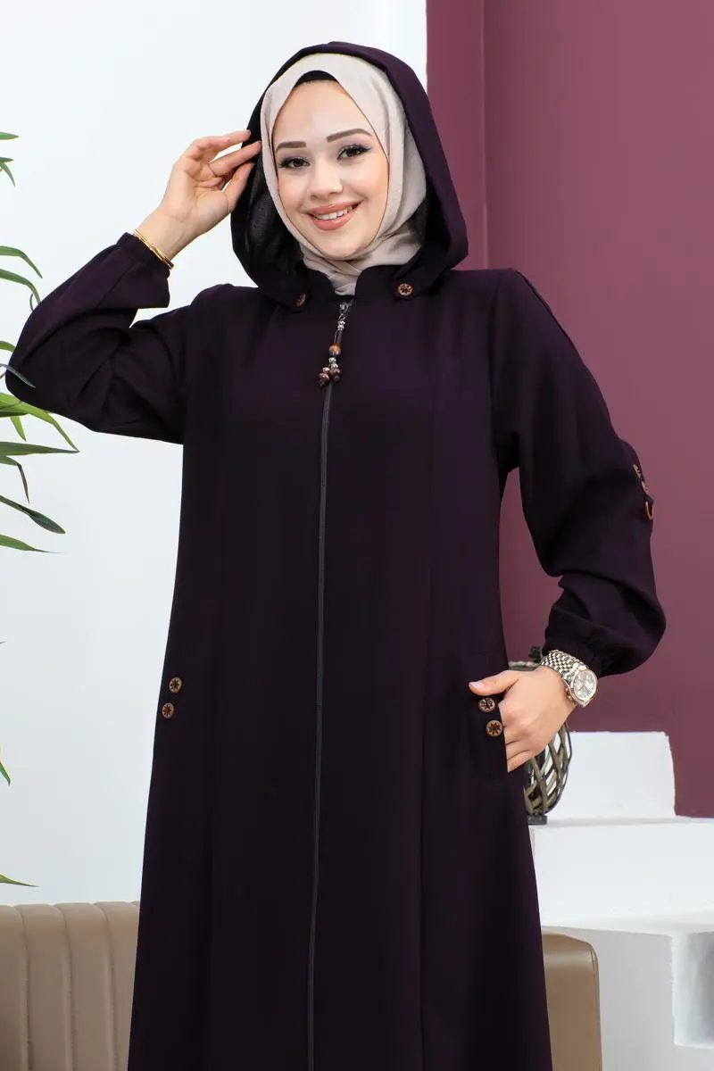 Embroidered Abaya-detail