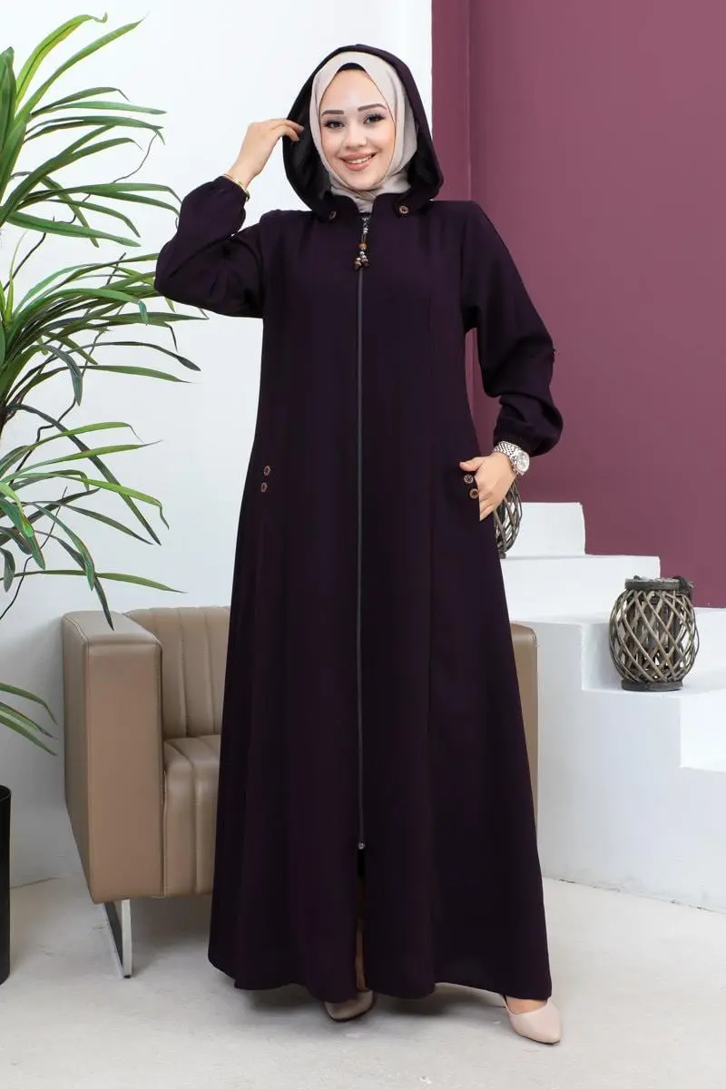 Embroidered Abaya-detail