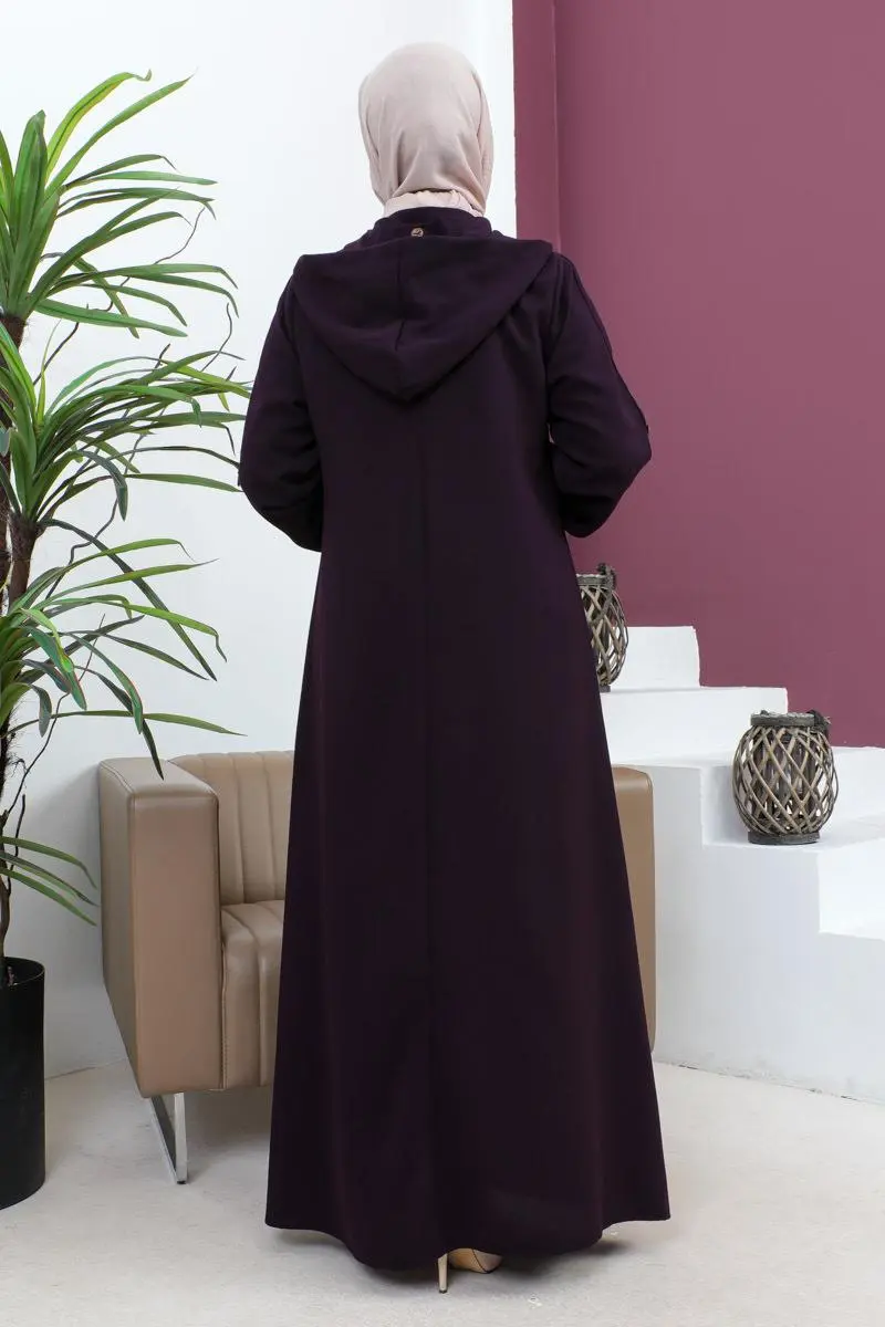 Embroidered Abaya-detail