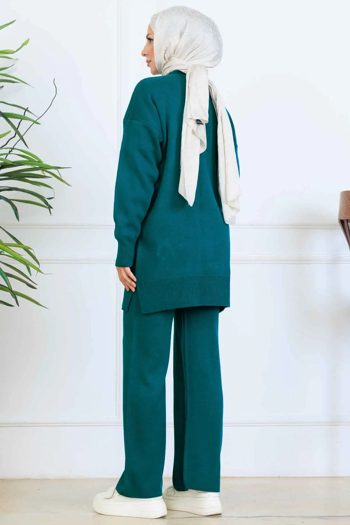 Floral Knitwear Set-detail