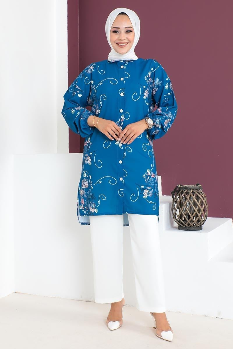 Floral Patterned Aerobin Suit