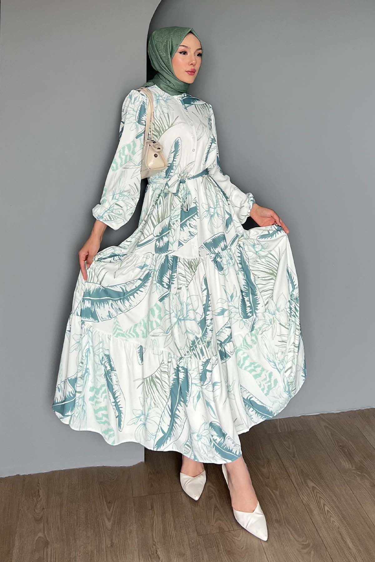 Floral Patterned Dress