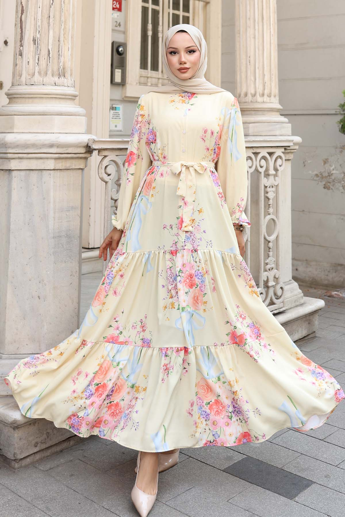 Floral Patterned Dress