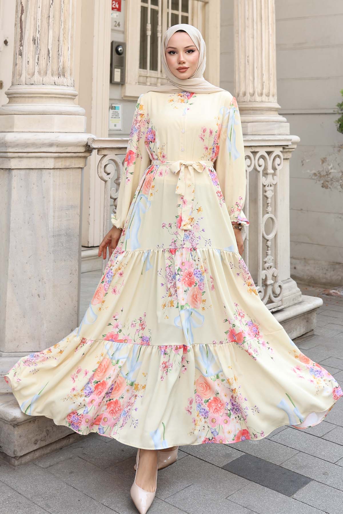 Floral Patterned Dress