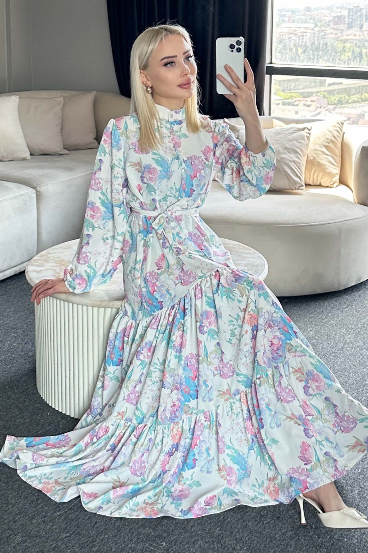 Floral Patterned Dress