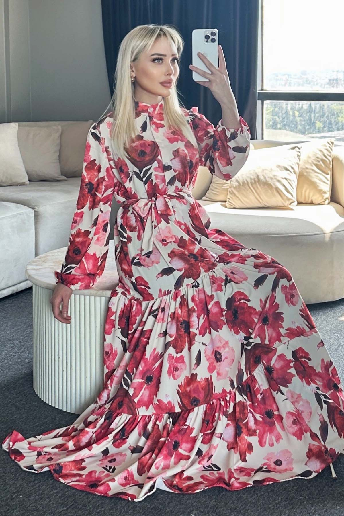 Floral Patterned Dress