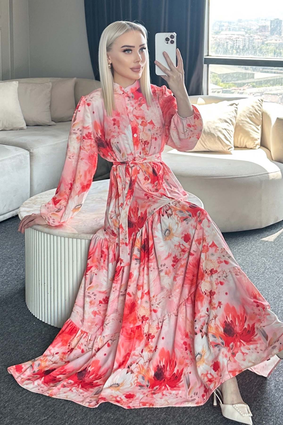 Floral Patterned Dress