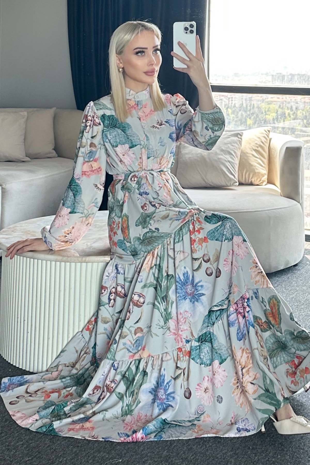 Floral Patterned Dress