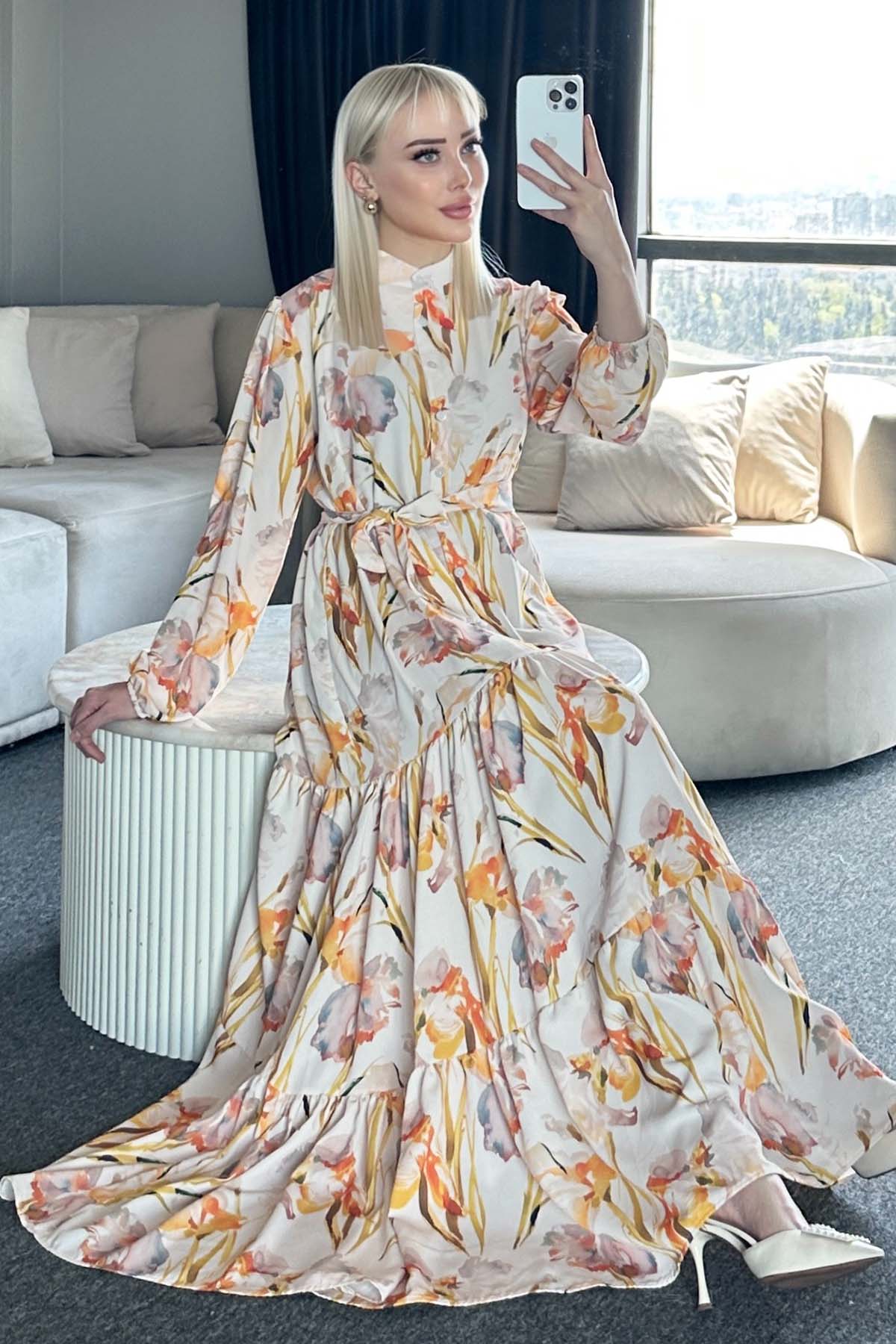 Floral Patterned Dress