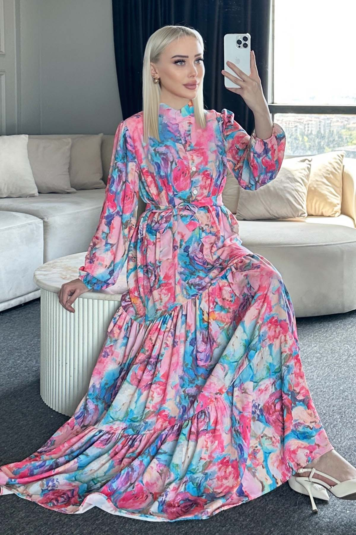 Floral Patterned Dress