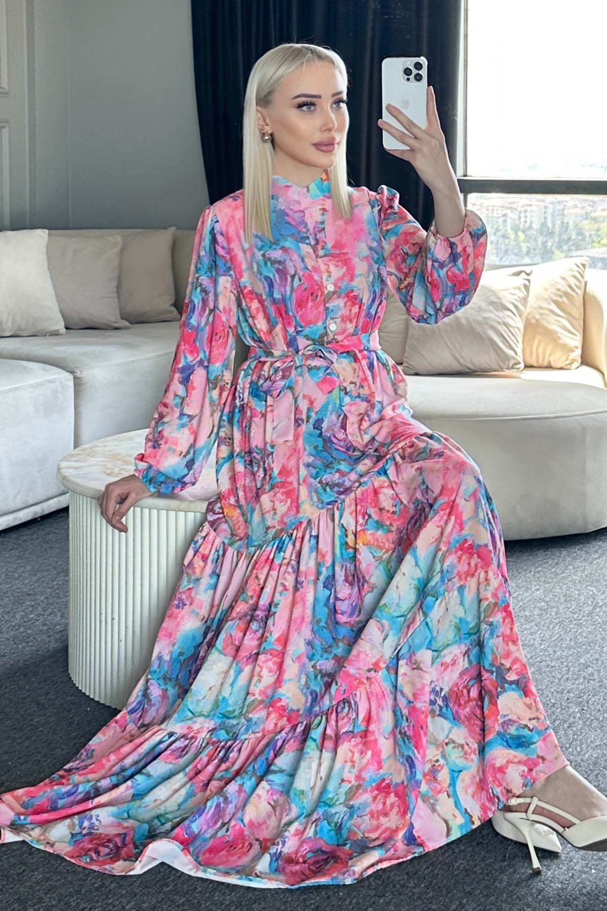 Floral Patterned Dress