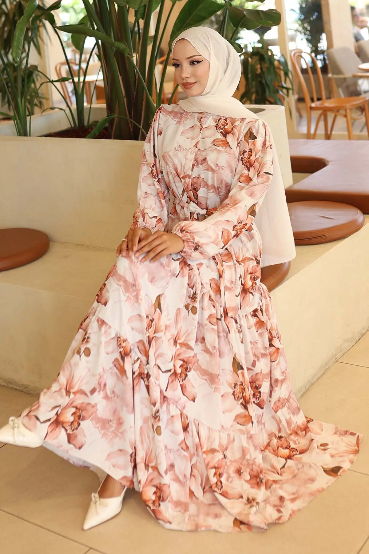 Floral Patterned Dress