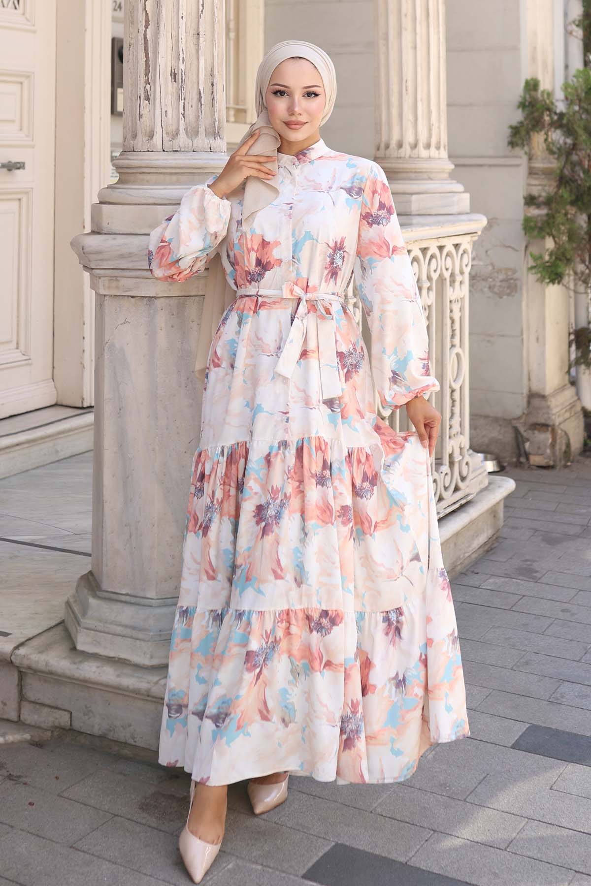 Floral Patterned Dress