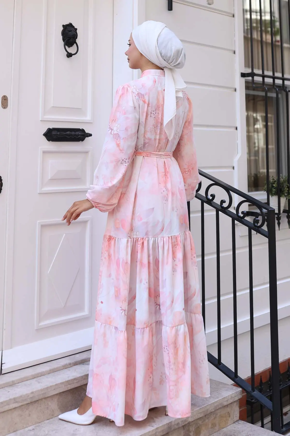 Floral Patterned Dress-detail