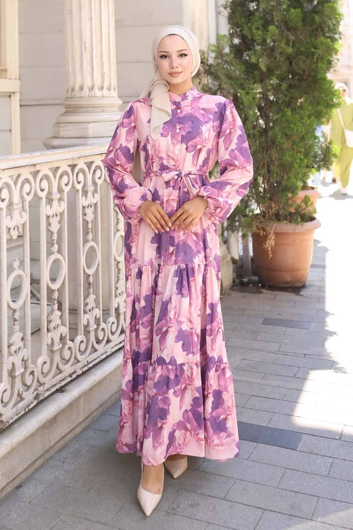 Floral Patterned Dress