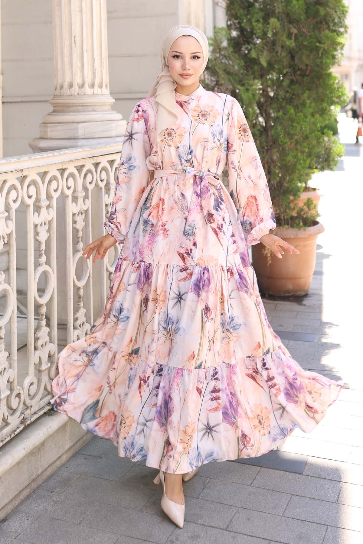 Floral Patterned Dress