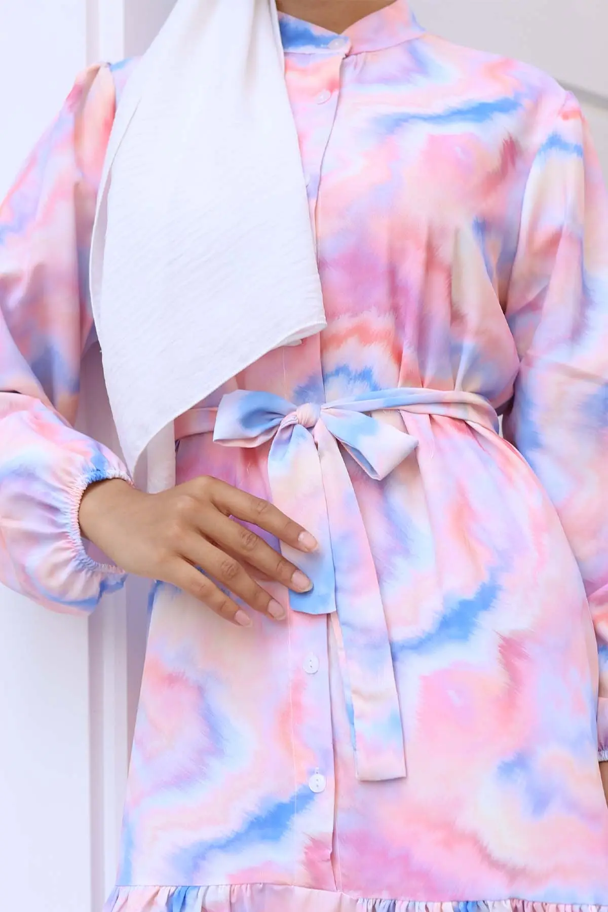 Floral Patterned Dress-detail