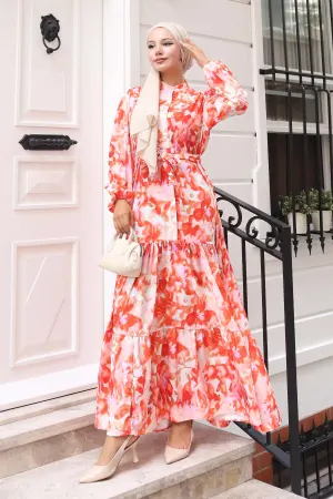 Floral Patterned Dress