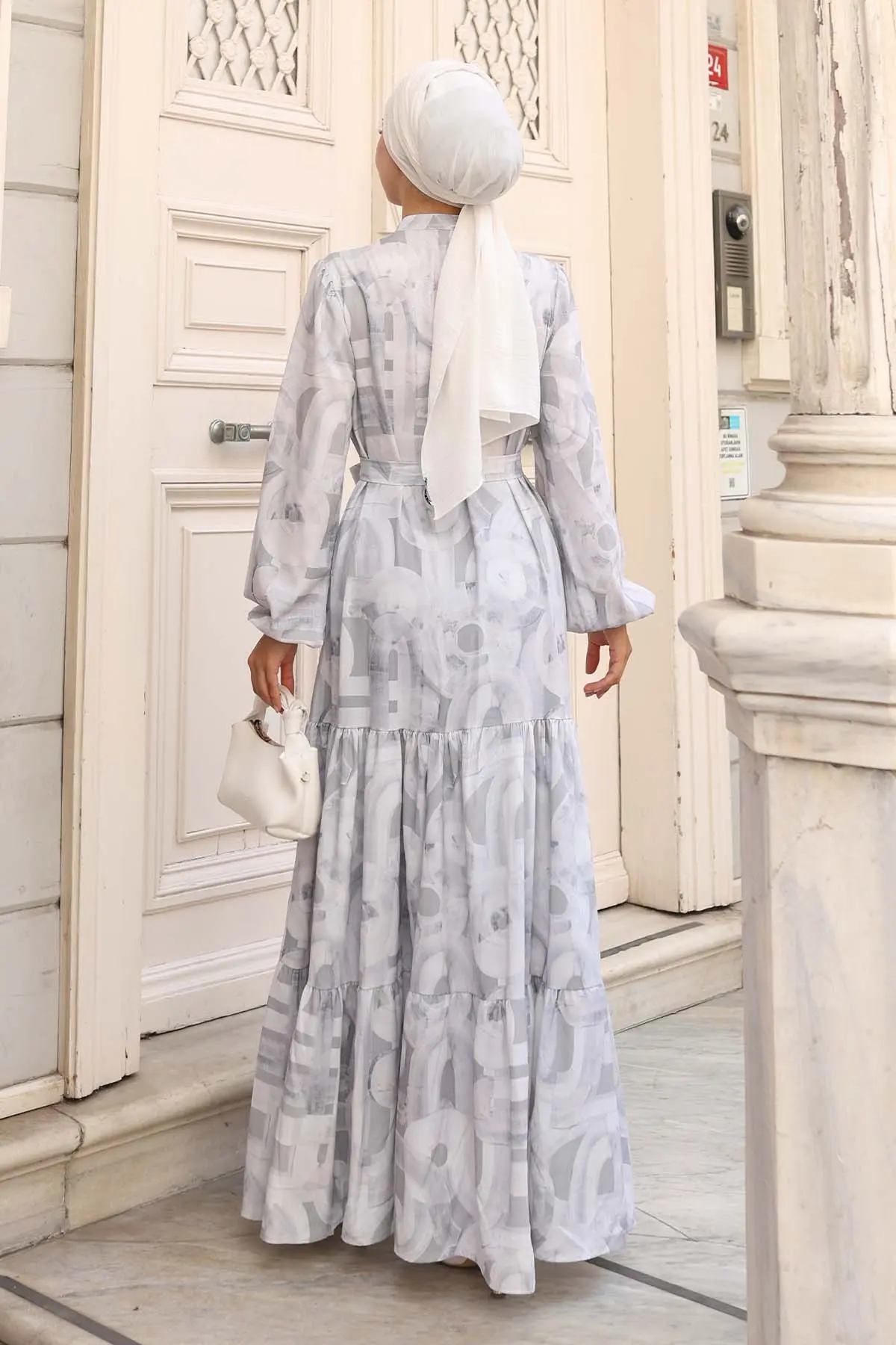 Floral Patterned Dress-detail