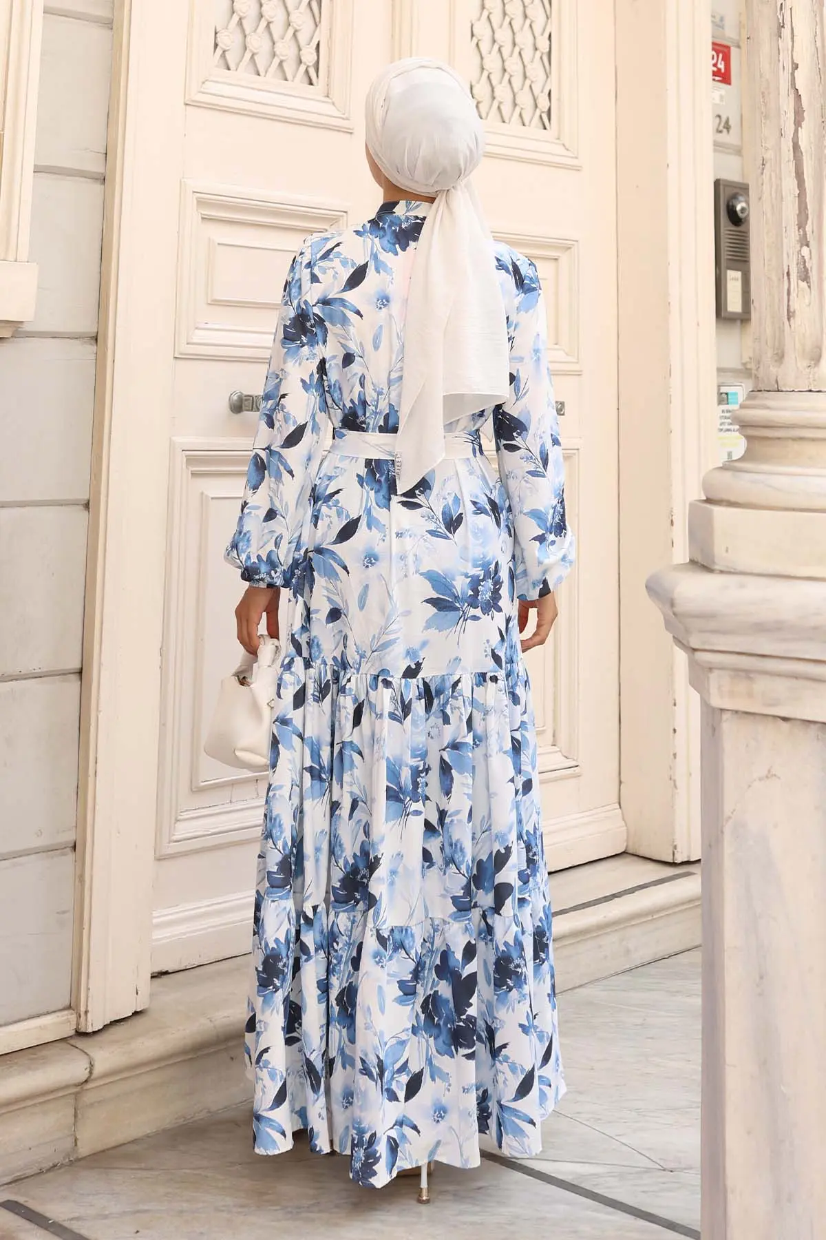 Floral Patterned Dress-detail